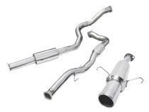 Opel Corsa D SRI 07-09 Turboback-sportavgassystem (Med De-Cat & Ljuddämpare) Cobra Sport